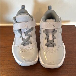 Jordan Gray Sneakers with Velcro Strap